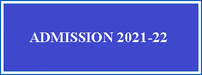 Admission 2021 information page